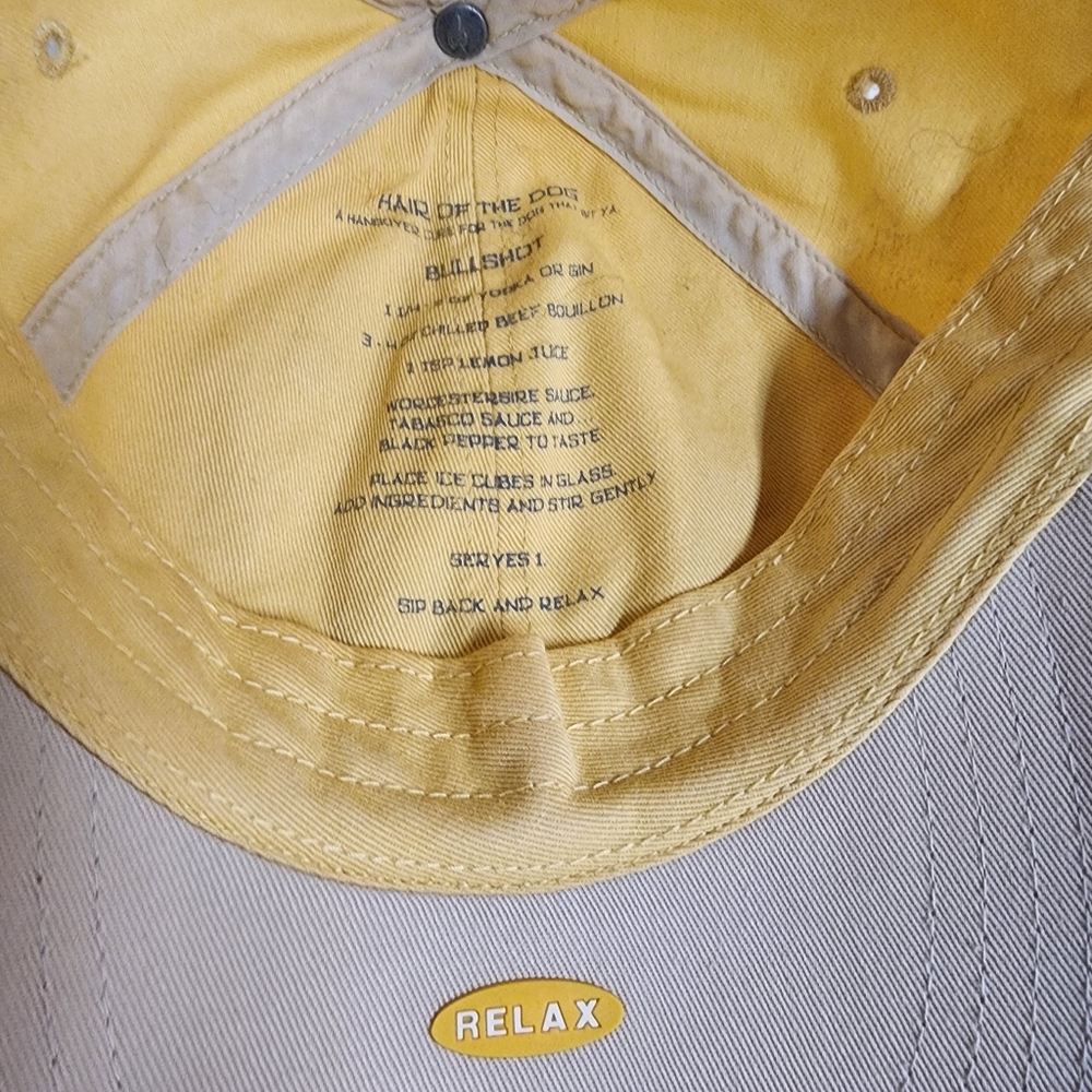 Tommy Bahama Relax Cap in Yellow - Picture 3 of 5